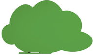 ROCADA Skin Shape Cloud 6451-6018, frameless, cloud shape, 150 x 100 cm, green-yellow RAL 6018 - Magnetic Board