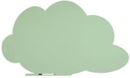ROCADA Skin Shape Cloud 6451-6019, frameless, cloud shape, 150 x 100 cm, pastel green RAL 6019 - Magnetic Board