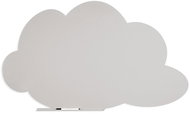 ROCADA Skin Shape Cloud 6451-7035, frameless, cloud shape, 150 x 100 cm, light grey RAL 7035 - Magnetic Board
