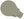 6460-7033, frameless, bulb shape, 115 x 75 cm, cement grey RAL 7033