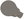 6460-7039, frameless, bulb shape, 115 x 75 cm, quartz grey RAL 7039