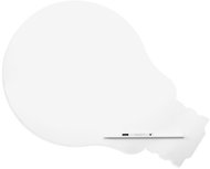 ROCADA Skin Shape Idea 6461-9010, frameless, bulb shape, 150 x 100 cm, lacquered, white - Magnetic Board
