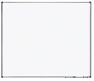 ROCADA 6505MAT, aluminium frame, 120 x 100 cm, enamel matt, white - Magnetic Board