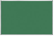 ROCADA 6508GRCH, aluminium frame, 180 x 120 cm, enamelled, green, for chalk writing - Magnetic Board