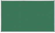 ROCADA 6511GRCH, aluminium frame, 200 x 120 cm, enamelled, green, for chalk writing - Magnetic Board