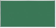 ROCADA 6512GRCH, aluminium frame, 240 x 120 cm, enamelled, green, for chalk writing - Magnetic Board
