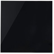 ROCADA 6703-15, glass, frameless, 100 x 100 cm, black - Magnetic Board