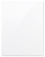 ROCADA 6705-25P, glass, frameless, 90 x 120 cm, pure white - Magnetic Board
