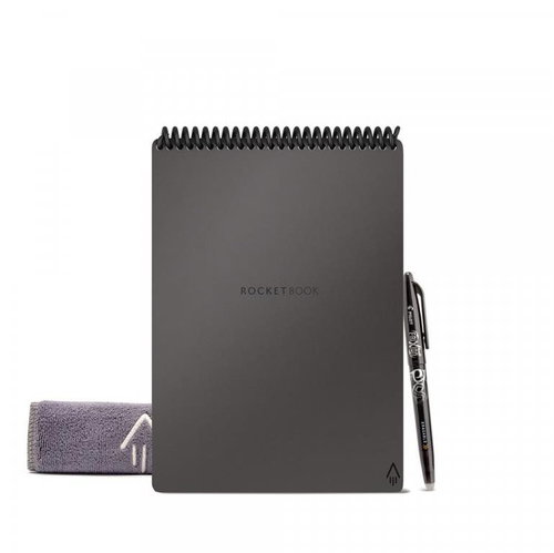 ROCKETBOOK Flip Executive Notizbuch - A5 - grau - Notizblock - Hauptbild