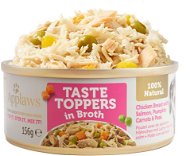 Applaws canned Dog Taste Toppers Broth Chicken with salmon 156g - Canned Dog Food