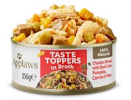Applaws canned Dog Taste Toppers Broth Chicken with liver 156g - Canned Dog Food