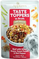 Applaws pocket Dog Taste Toppers Broth Beef with sweet potatoes 85g - Dog Food Pouch