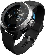 Cookoo Watch Silver on Black - Smartwatch