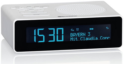 Roadstar CLR-290D+/WH - Radio Alarm Clock - Main image