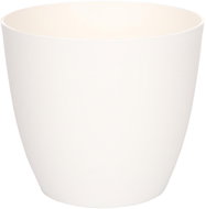 Plastkon Ella Mat dekorativní květináč bílá, 41076 - Květináč