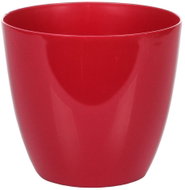 Plastkon Ella Lesk dekorativní květináč červená, 41134 - Květináč