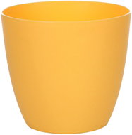 Plastkon Ella Mat dekorativní květináč žlutá, 41075 - Květináč