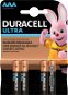 Duracell Ultra AAA 4 db - Eldobható elem
