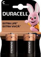 Eldobható elem Duracell Basic alkáli elem 2 db (C) - Jednorázová baterie