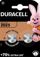 Knopfzelle Duracell CR2025 Knopfzellen - 2 Stück - Knoflíková baterie
