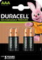 Nabíjecí baterie Duracell Rechargeable baterie 900mAh 4 ks (AAA) - Nabíjecí baterie