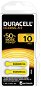 Duracell Battery for Hearing Aid - DA10 Duralock - Disposable Battery