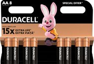 Jednorázová baterie Duracell Basic alkalická baterie 8 ks (AA) - Jednorázová baterie