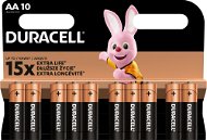 Jednorázová baterie Duracell Basic alkalická baterie 10 ks (AA) - Jednorázová baterie