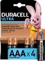 Duracell Ultra alkáli elem 4 db (AAA) - Eldobható elem