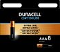 DURACELL Optimum alkalická batéria mikrotužková AAA 8 ks - Jednorazová batéria