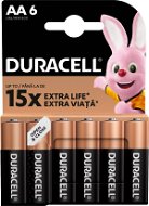 Duracell Basic Alkaline Batterie AA - 6 Stück - Einwegbatterie