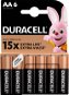 Duracell Basic alkalická baterie 6 ks (AA) - Jednorázová baterie