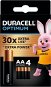 Jednorázová baterie DURACELL Optimum alkalická baterie tužková AA 4 ks - Jednorázová baterie