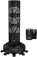 RDX Freestanding target box. Target Punch Bag KT Ronin F6, gloves, silver 6ft - Boxing Set