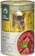 Pure Nature Cat Adult konzerva Hovädzia a Zverina 400 g - Konzerva pre mačky