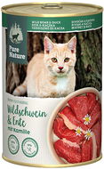 Pure Nature Cat Adult konzerva Divočák a Kachna 400g - Canned Food for Cats