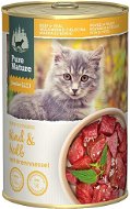 Pure Nature Cat Junior konzerva Hovězí a Telecí 400g - Canned Food for Cats