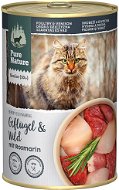 Pure Nature Cat Senior konzerva Drůbeží a Zvěřina 400g - Canned Food for Cats