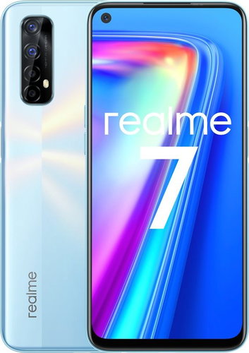 Realme 7 Dual SIM 6 + 64GB White - Mobile Phone - Main image