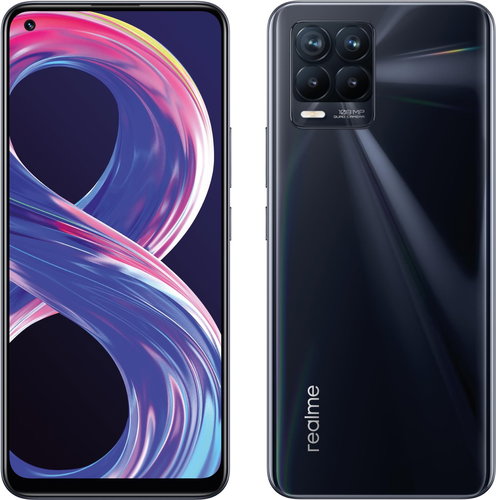 Realme 8 Pro DualSIM 8 + 128GB Punkschwarz - Handy - Hauptbild
