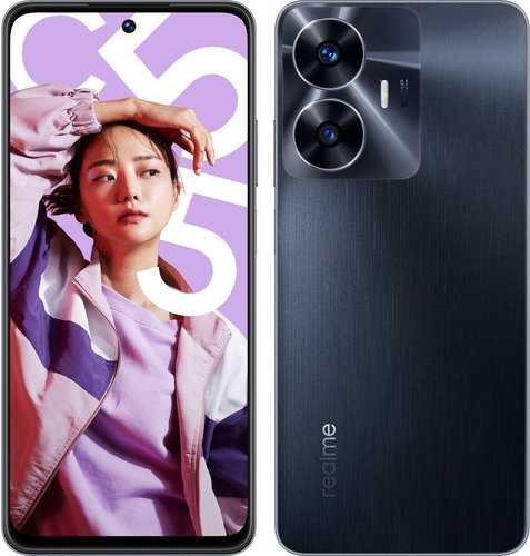 Realme C55 6GB/128GB černá - Mobile Phone - Main image