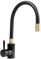 REA Kitchen Faucet Clever Black and Gold (REA-B5219) - Tap