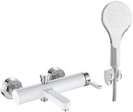 REA Bathtub Faucet with Accessories Polo White/Chrome (REA-B9943) - Tap