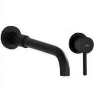 REA Basin mixer Lungo LONG black matt + BOX (REA-B0371) - Tap