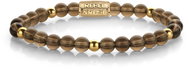 REBEL & ROSE Smokey Eyes gold-coloured - 6mm M - Bracelet
