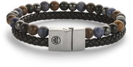 REBEL & ROSE Full Metal Combo 12mm Blue Rain M - Bracelet
