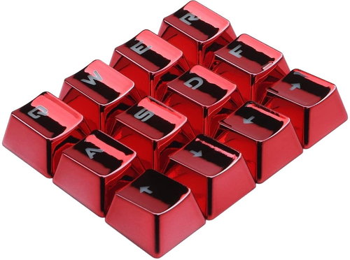 Redragon Keycaps 12 red - Replacement Keys - Main image