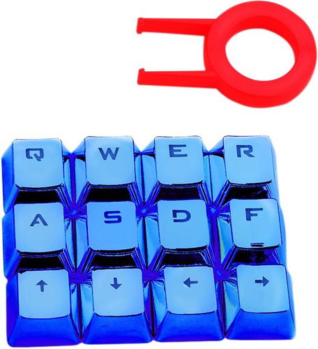 Redragon Keycaps 12 blue - Replacement Keys - Main image