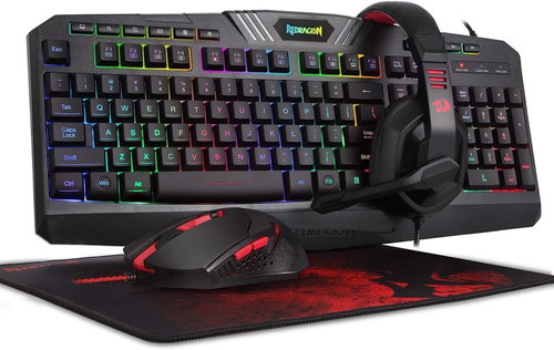 Redragon 4-in-1 Combo - Keyboard and Mouse Set - Main image