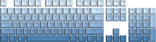 Redragon Ombre keycap  Gradient, keycaps - blue - Replacement Keys - Main image